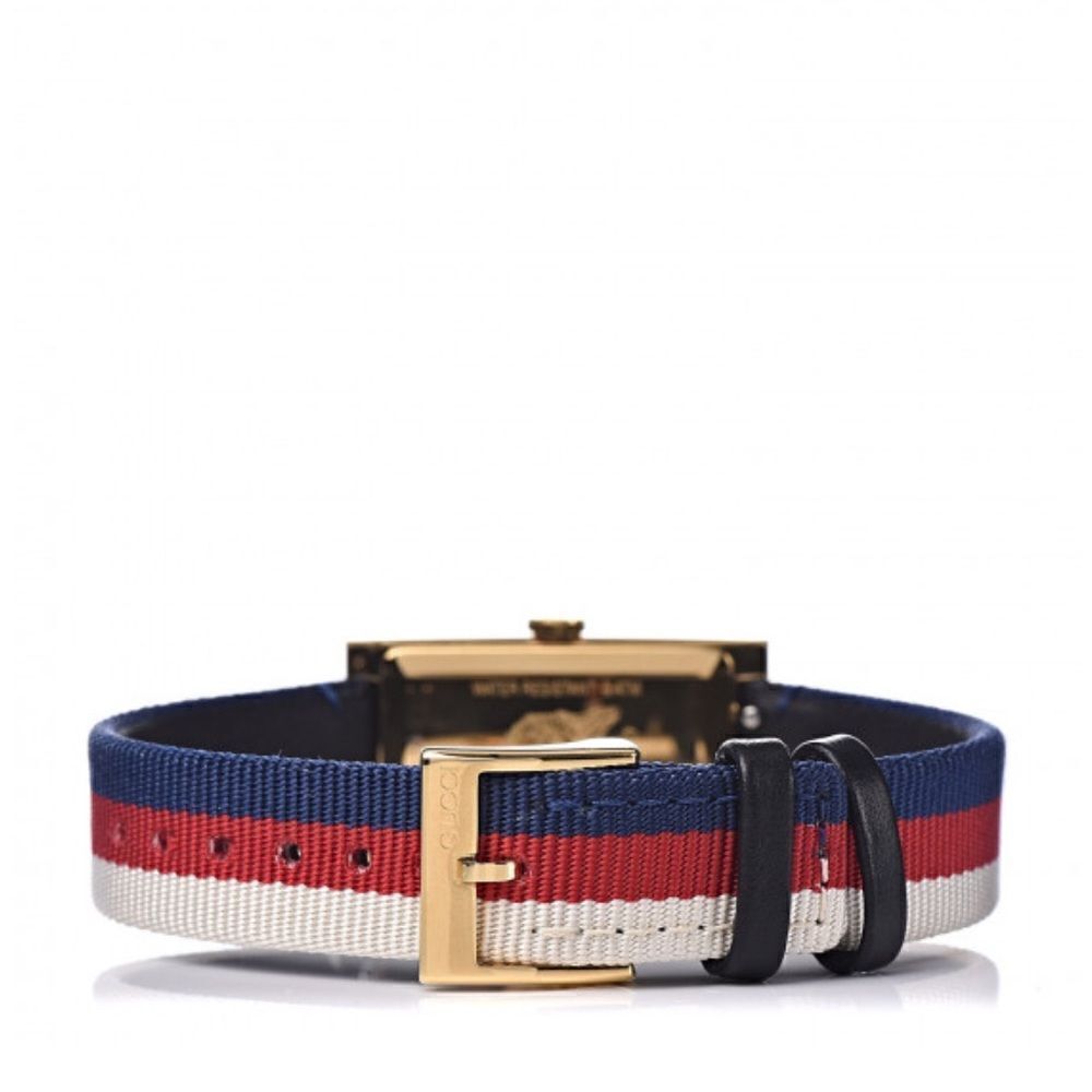 GUCCI
G-Frame White, Red and Blue Women's Watch YA147405 - Picture 5 of 11